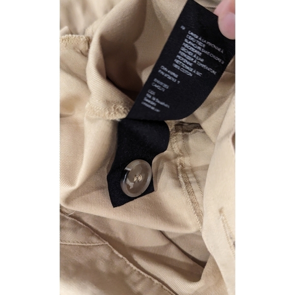 COS Belted Button Up Camel Utility Jumpsuit Size 2 - Picture 8 of 9